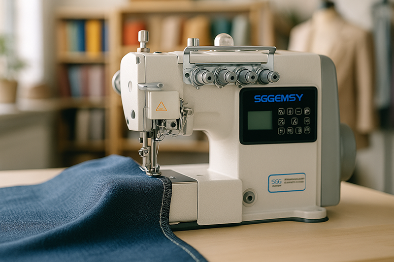 چرخ خیاطی سردوز صنعتی SGGEMSY N5ES